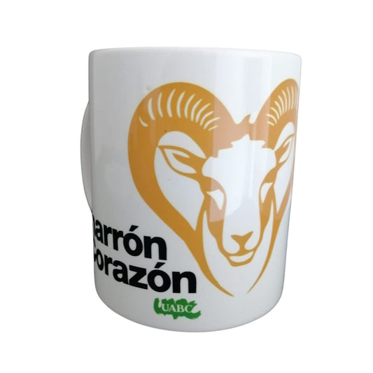 Taza de Ceramica Blanca Cimarron