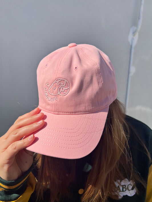 Gorra Bazuka Casual CimaLove Rosa Claro